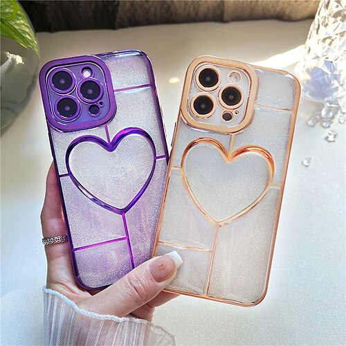 téléphone Coque Pour Apple Coque Arriere iPhone 14 13 12 11 Plus Pro Max Coque Anti-Chocs Plaqué Transparente Cœur Transparente TPU
téléphone Coque Pour Apple Coque Arriere iPhone 14 13 12 11 Plus Pro Max Coque Anti-Chocs Plaqué Transparente Cœur Transparente TPU