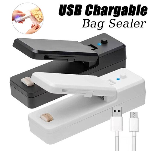 1 Stück Mini-Beutelversiegelung, USB-Aufladung, tragbarer Wärmevakuumierer, 2-in-1-Beutelöffner und -versiegelung, geeignet für die Verwendung in Plastiktüten, Snackbeuteln, versiegelten Verpackungen
1 Stück Mini-Beutelversiegelung, USB-Aufladung, tragbarer Wärmevakuumierer, 2-in-1-Beutelöffner und -versiegelung, geeignet für die Verwendung in Plastiktüten, Snackbeuteln, versiegelten Verpackungen