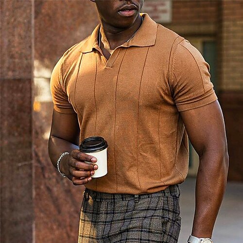 Per uomo POLO Camicia da golf Golf A strisce Stampe astratte A V Cachi Esterno Strada Maniche corte Stampa Abbigliamento Sportivo Di tendenza Streetwear Originale
Per uomo POLO Camicia da golf Golf A strisce Stampe astratte A V Cachi Esterno Strada Maniche corte Stampa Abbigliamento Sportivo Di tendenza Streetwear Originale