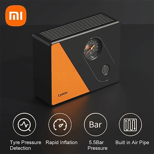 xiaomi lydsto 12v bærbar bildekkpumpe 5,5bar luftkompressor motorsykkel bil dekktrykkdeteksjon oppblåsbar pumpe
xiaomi lydsto 12v bærbar bildekkpumpe 5,5bar luftkompressor motorsykkel bil dekktrykkdeteksjon oppblåsbar pumpe