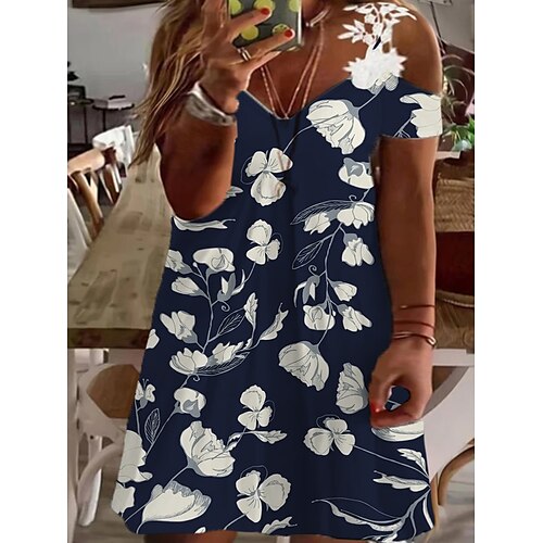 Dame Store størrelser Uformell kjole Blonde kjole Blomstret Midikjole Kortermet Blonde Lapper Med stropper Mote utendørs Hvit Navyblå Sommer Vår L XL XXL 3XL 4XL
Dame Store størrelser Uformell kjole Blonde kjole Blomstret Midikjole Kortermet Blonde Lapper Med stropper Mote utendørs Hvit Navyblå Sommer Vår L XL XXL 3XL 4XL