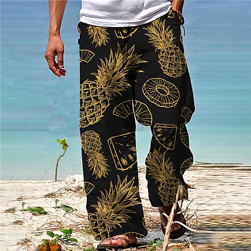 Per uomo Pantaloni Pantaloni estivi Pantaloni da spiaggia A cordoncino Vita elastica Gamba dritta Frutta Ananas Stampe astratte Comfort Informale Giornaliero Per eventi Streetwear Hawaiano Giallo
Per uomo Pantaloni Pantaloni estivi Pantaloni da spiaggia A cordoncino Vita elastica Gamba dritta Frutta Ananas Stampe astratte Comfort Informale Giornaliero Per eventi Streetwear Hawaiano Giallo