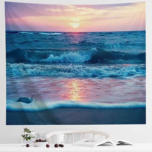 Beach Theme Hanging Tapestry Wall Art Large Tapestry Mural Decor Photograph Backdrop Blanket Curtain Home Bedroom Living Room Decoration
Beach Theme Hanging Tapestry Wall Art Large Tapestry Mural Decor Photograph Backdrop Blanket Curtain Home Bedroom Living Room Decoration