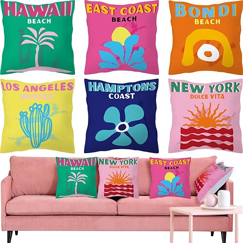 bunter doppelseitiger Kissenbezug 6pc weicher dekorativer quadratischer Kissenbezug Kissenbezug für Schlafzimmer Wohnzimmer Sofa Couch Stuhl
bunter doppelseitiger Kissenbezug 6pc weicher dekorativer quadratischer Kissenbezug Kissenbezug für Schlafzimmer Wohnzimmer Sofa Couch Stuhl