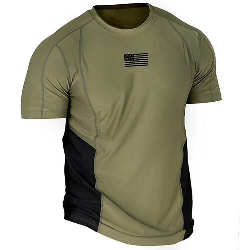 Per uomo T-shirt da escursione Manica corta Girocollo Maglietta Esterno Traspirante Morbido Asciugatura rapida Poliestere Elastene Collage Verde militare Pesca Scalate Spiaggia
Per uomo T-shirt da escursione Manica corta Girocollo Maglietta Esterno Traspirante Morbido Asciugatura rapida Poliestere Elastene Collage Verde militare Pesca Scalate Spiaggia
