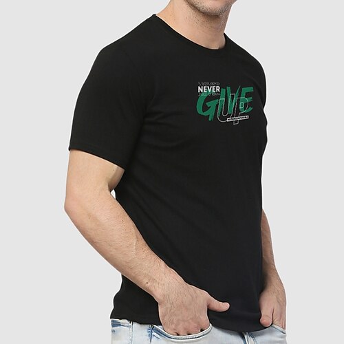 Herre Plusstørrelser Store Høje T-shirt T-Shirts Rund Hals Sort Kort Ærme udendørs I-byen-tøj Trykt mønster Bogstaver Tøj Bomuldsblanding Gade Stilfuld Afslappet
Herre Plusstørrelser Store Høje T-shirt T-Shirts Rund Hals Sort Kort Ærme udendørs I-byen-tøj Trykt mønster Bogstaver Tøj Bomuldsblanding Gade Stilfuld Afslappet