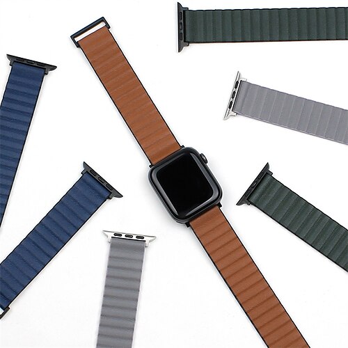 Elo de couro Compatível com Pulseira Apple Watch 38mm 40mm 41mm 42mm 44mm 45 mm Fecho Magnético Dois tons Impermeável Couro pulseira de substituição para iwatch Series 8 7 6 5 4 3 2 1 SE
Elo de couro Compatível com Pulseira Apple Watch 38mm 40mm 41mm 42mm 44mm 45 mm Fecho Magnético Dois tons Impermeável Couro pulseira de substituição para iwatch Series 8 7 6 5 4 3 2 1 SE