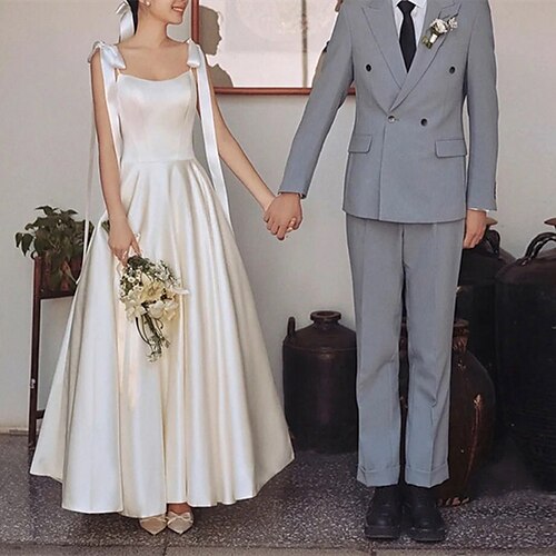 Sala Vestitini bianchi Abiti da sposa Alla caviglia Linea-A Senza maniche Piazza Raso Con Fiocco (fiocchi) A pieghe 2023 Abiti da sposa
Sala Vestitini bianchi Abiti da sposa Alla caviglia Linea-A Senza maniche Piazza Raso Con Fiocco (fiocchi) A pieghe 2023 Abiti da sposa