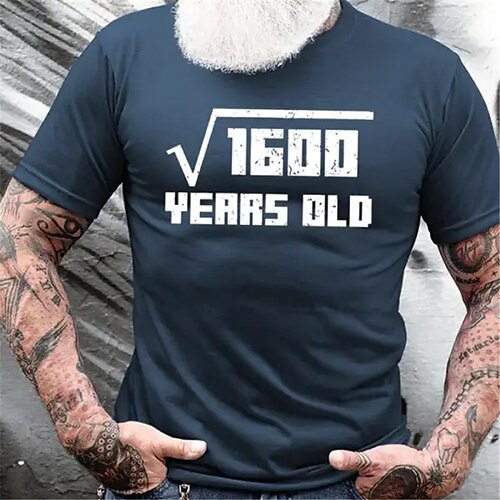 Herre T-shirt Grafiske T-shirts Cool skjorte Grafiske tryk bogstavtryk Gamle mennesker Rund hals Varm Stempling Gade Ferierejse Kort Ærme Trykt mønster Tøj Designer Basale Moderne Moderne
Herre T-shirt Grafiske T-shirts Cool skjorte Grafiske tryk bogstavtryk Gamle mennesker Rund hals Varm Stempling Gade Ferierejse Kort Ærme Trykt mønster Tøj Designer Basale Moderne Moderne