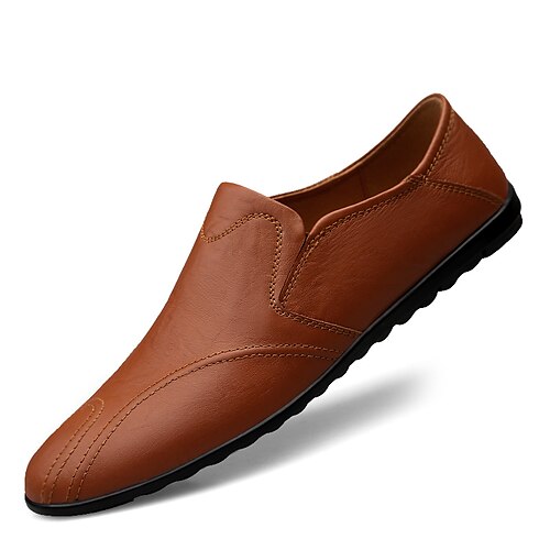 Herren Unisex Loafer Slip On Komfort-Müßiggänger Geschäftlich Brautkleider schlicht Täglich Büro Karriere Leder Dunkelbraun Rot Braun Schwarz Frühling Herbst
Herren Unisex Loafer Slip On Komfort-Müßiggänger Geschäftlich Brautkleider schlicht Täglich Büro Karriere Leder Dunkelbraun Rot Braun Schwarz Frühling Herbst
