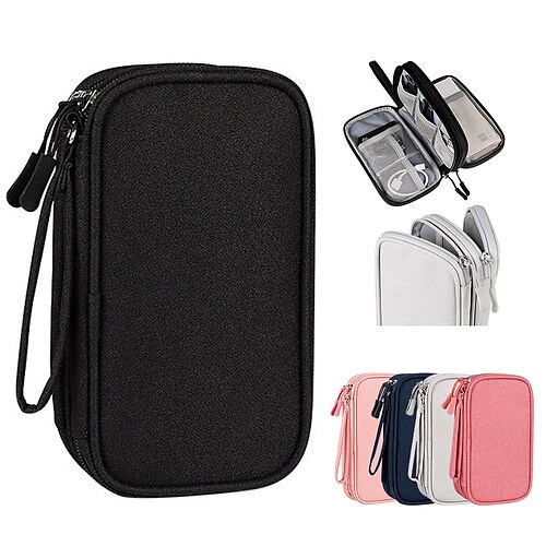 Organizador electrónico, bolsa organizadora de cables de viaje, accesorios electrónicos, estuche de transporte, portátil, impermeable, de doble capa, bolsa de almacenamiento todo en uno para cable, cable, cargador
Organizador electrónico, bolsa organizadora de cables de viaje, accesorios electrónicos, estuche de transporte, portátil, impermeable, de doble capa, bolsa de almacenamiento todo en uno para cable, cable, cargador