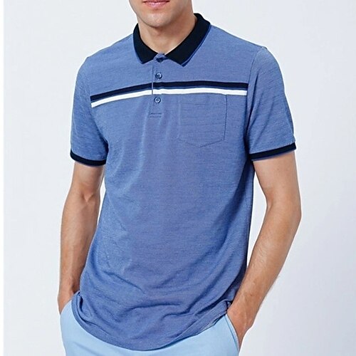 Per uomo Camicia da golf Golf Polo con bottoni Ufficio Attività commerciale Collo a polo a costine Classico Manica corta Essenziale Comodo Strisce Pulsante Tasca frontale Estate Standard Grigio scuro
Per uomo Camicia da golf Golf Polo con bottoni Ufficio Attività commerciale Collo a polo a costine Classico Manica corta Essenziale Comodo Strisce Pulsante Tasca frontale Estate Standard Grigio scuro