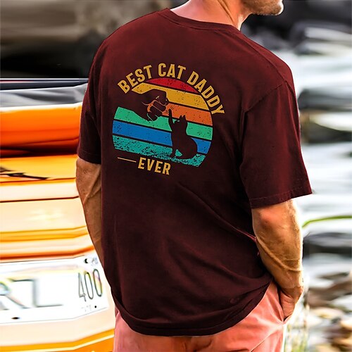 Herre T skjorte Grafiske T-skjorter Kul skjorte Grafiske trykk Hundevalp Crew-hals Varm stempling Gate Feriereise Kort Erme Trykt mønster Klær Designer Grunnleggende Moderne Moderne
Herre T skjorte Grafiske T-skjorter Kul skjorte Grafiske trykk Hundevalp Crew-hals Varm stempling Gate Feriereise Kort Erme Trykt mønster Klær Designer Grunnleggende Moderne Moderne