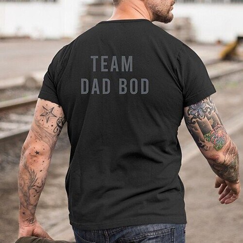 Herre Plusstørrelser Store Høje T-shirt T-Shirts Rund Hals Sort Kort Ærme udendørs I-byen-tøj Trykt mønster Bogstaver Tøj Bomuldsblanding Gade Stilfuld Afslappet
Herre Plusstørrelser Store Høje T-shirt T-Shirts Rund Hals Sort Kort Ærme udendørs I-byen-tøj Trykt mønster Bogstaver Tøj Bomuldsblanding Gade Stilfuld Afslappet