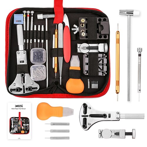 kit de reparación de reloj 151 piezas herramienta de eliminación de enlace de banda de reloj conjunto de herramientas de barra de resorte removedor de parte posterior del reloj kit de herramientas de
kit de reparación de reloj 151 piezas herramienta de eliminación de enlace de banda de reloj conjunto de herramientas de barra de resorte removedor de parte posterior del reloj kit de herramientas de