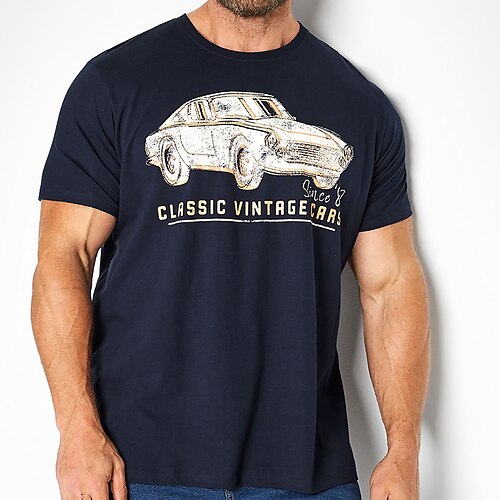 Per uomo Plus Size Grande Alto maglietta Magliette Girocollo Blu marino Maniche corte Esterno Per uscire Stampa Auto Stampe astratte Abbigliamento Misto cotone Streetwear Moda Informale
Per uomo Plus Size Grande Alto maglietta Magliette Girocollo Blu marino Maniche corte Esterno Per uscire Stampa Auto Stampe astratte Abbigliamento Misto cotone Streetwear Moda Informale