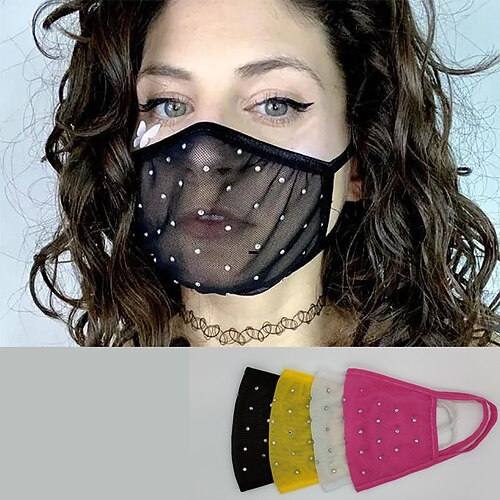 Dame Ansiktsdeksel Polyester Mote Daglig utendørs Trykt mønster 1 stk / pakke Maske Utendørs Mote
Dame Ansiktsdeksel Polyester Mote Daglig utendørs Trykt mønster 1 stk / pakke Maske Utendørs Mote