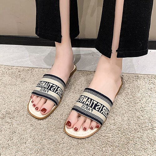 Per donna Pantofole Spiaggia Piatto Punta tonda Informale Similpelle Mocassino Nero Blu Grigio
Per donna Pantofole Spiaggia Piatto Punta tonda Informale Similpelle Mocassino Nero Blu Grigio