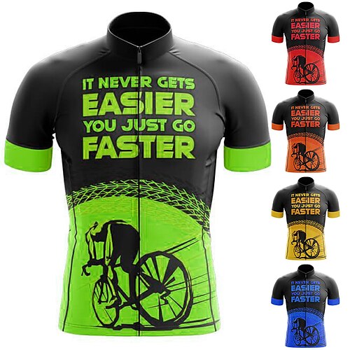 21Grams Per uomo Maglia da ciclismo Manica corta Bicicletta Superiore con 3 tasche posteriori Ciclismo da montagna Cicismo su strada Traspirante Traspirazione umidità Asciugatura rapida Strisce
21Grams Per uomo Maglia da ciclismo Manica corta Bicicletta Superiore con 3 tasche posteriori Ciclismo da montagna Cicismo su strada Traspirante Traspirazione umidità Asciugatura rapida Strisce