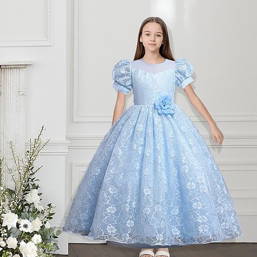 Bambino Da ragazza Vestito da festa Tinta unica Fiore decorativo Vestito da festa Vestito Occasioni speciali Girocollo Manica corta Da principessa Vestito 3-10 anni Estate Bianco Rosa Vino
Bambino Da ragazza Vestito da festa Tinta unica Fiore decorativo Vestito da festa Vestito Occasioni speciali Girocollo Manica corta Da principessa Vestito 3-10 anni Estate Bianco Rosa Vino
