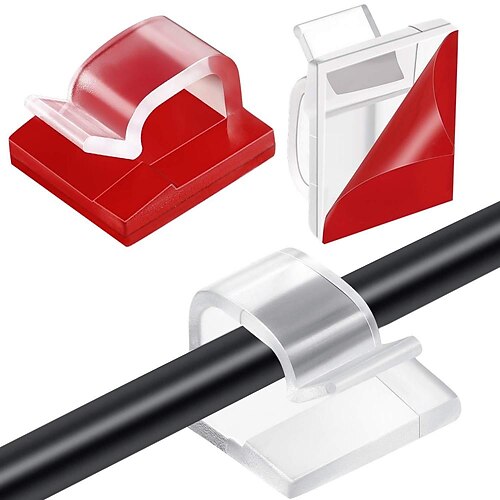 50 pièces serre-câbles auto-adhésifs gestion du cordon noir support de fil organisateur pince auto-adhésif voiture fil clip accessoires
50 pièces serre-câbles auto-adhésifs gestion du cordon noir support de fil organisateur pince auto-adhésif voiture fil clip accessoires
