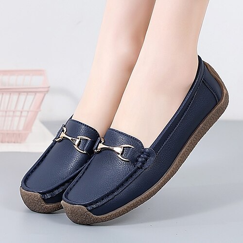 Per donna Ballerine Slip-On Scarpe comfort Taglie forti Esterno Giornaliero Piatto Punta tonda Informale minimalismo Similpelle Mocassino Tinta unica Nero Giallo Blu
Per donna Ballerine Slip-On Scarpe comfort Taglie forti Esterno Giornaliero Piatto Punta tonda Informale minimalismo Similpelle Mocassino Tinta unica Nero Giallo Blu