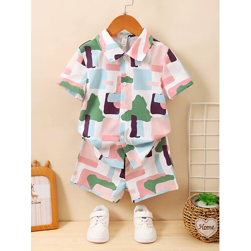 2 Dele Børn Drenge Trøje & Shorts Tøjsæt Outfit camouflage Kortærmet Sæt udendørs Mode Fest Sommer 3-7 år Flerfarvet
2 Dele Børn Drenge Trøje & Shorts Tøjsæt Outfit camouflage Kortærmet Sæt udendørs Mode Fest Sommer 3-7 år Flerfarvet