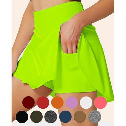 gonne da donna con taschino gonna corta per outdoor sport poliestere tinta unita verde running elasticizzato slim fit
gonne da donna con taschino gonna corta per outdoor sport poliestere tinta unita verde running elasticizzato slim fit