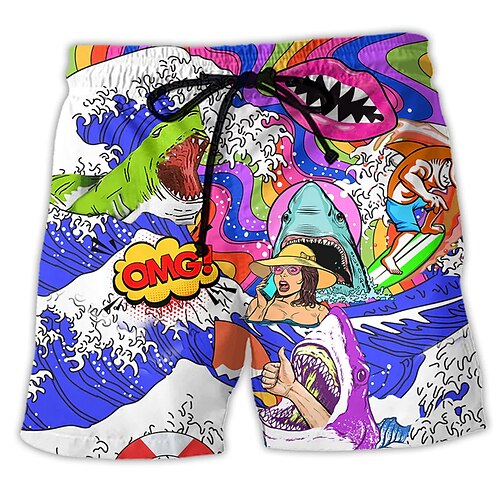 Herre Surf shorts Badeshorts Snørelukning med mesh-for Elastisk Talje Grafiske tryk Spray Hurtigtørrende Korte Afslappet Daglig Ferie Hawaiiansk Boheme Gul Lilla Mikroelastisk
Herre Surf shorts Badeshorts Snørelukning med mesh-for Elastisk Talje Grafiske tryk Spray Hurtigtørrende Korte Afslappet Daglig Ferie Hawaiiansk Boheme Gul Lilla Mikroelastisk