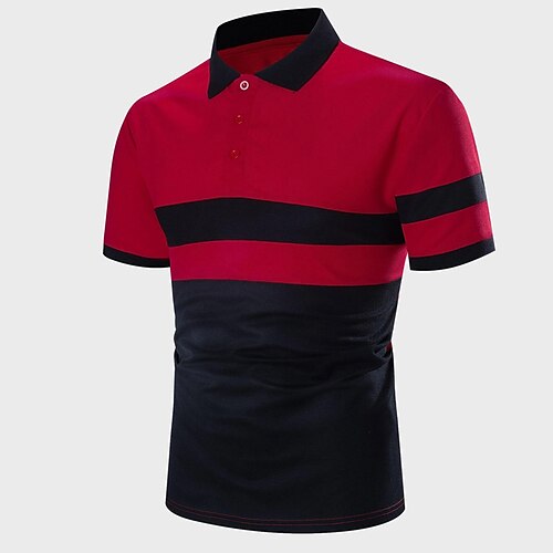 Herre POLO Trøje Golftrøje Afslappet Ferie Klassisk Kortærmet Mode Basale Farveblok Knap Sommer Regulær Brand Rød POLO Trøje
Herre POLO Trøje Golftrøje Afslappet Ferie Klassisk Kortærmet Mode Basale Farveblok Knap Sommer Regulær Brand Rød POLO Trøje