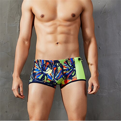 Herre Badetøj Badeshorts svømmekort Elastisk Talje Trykt mønster Grafiske tryk Åndbart Blød udendørs Afslappet Daglig Hawaiiansk Stilfuld Blå Orange Mikroelastisk
Herre Badetøj Badeshorts svømmekort Elastisk Talje Trykt mønster Grafiske tryk Åndbart Blød udendørs Afslappet Daglig Hawaiiansk Stilfuld Blå Orange Mikroelastisk