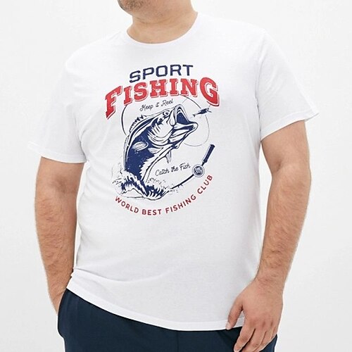 Herre Plusstørrelser Store Høje T-shirt T-Shirts Rund Hals Hvid Kort Ærme udendørs I-byen-tøj Trykt mønster Bogstaver Grafiske tryk Tøj Bomuldsblanding Gade Stilfuld Afslappet
Herre Plusstørrelser Store Høje T-shirt T-Shirts Rund Hals Hvid Kort Ærme udendørs I-byen-tøj Trykt mønster Bogstaver Grafiske tryk Tøj Bomuldsblanding Gade Stilfuld Afslappet