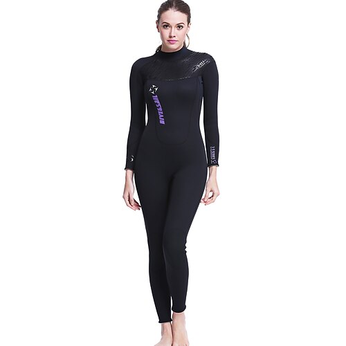 Dive&Sail Dame Heldekkende våtdrakt 3mm SCR Neopren Dykkerdrakter Hold Varm Mikroelastisk Heldekkende Glidelås Bak - Dykking Surfing Snorkling Vannsport Helfarge Sommer Vår Høst
Dive&Sail Dame Heldekkende våtdrakt 3mm SCR Neopren Dykkerdrakter Hold Varm Mikroelastisk Heldekkende Glidelås Bak - Dykking Surfing Snorkling Vannsport Helfarge Sommer Vår Høst
