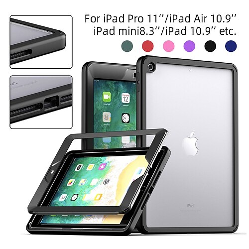 Tablette Hüllenabdeckung Für Apple Mini 10.9 10.5 11 9.7 ipad 9th 8th 7th Generation 10.2 inch klar Armor Defender Robuster Schutz Ganzkörperschutz Einfarbig TPU Acryl
Tablette Hüllenabdeckung Für Apple Mini 10.9 10.5 11 9.7 ipad 9th 8th 7th Generation 10.2 inch klar Armor Defender Robuster Schutz Ganzkörperschutz Einfarbig TPU Acryl
