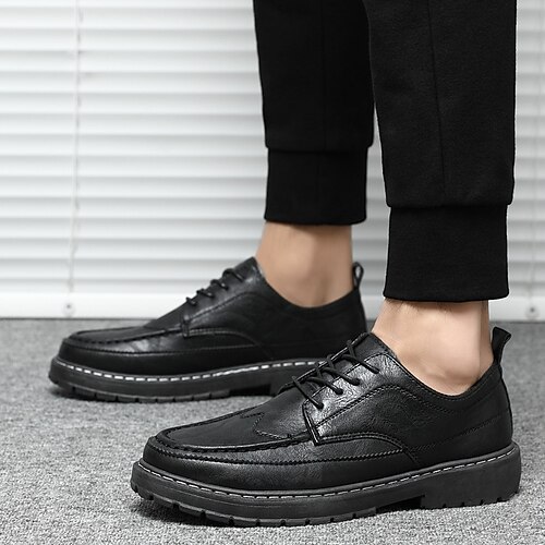 Homens Sapatos Oxfords Sapatos formais Negócio Diário Festas Noite Caminhada Couro Prova-de-Água Respirável Preto Brilhante Preto Verão Primavera
Homens Sapatos Oxfords Sapatos formais Negócio Diário Festas Noite Caminhada Couro Prova-de-Água Respirável Preto Brilhante Preto Verão Primavera