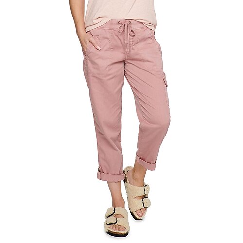 Dame Cargo-bukser Udendørs Regulær Bekvem Underdele Fuld længde Snørelukning Sort Lys pink Rejse S M L XL XXL
Dame Cargo-bukser Udendørs Regulær Bekvem Underdele Fuld længde Snørelukning Sort Lys pink Rejse S M L XL XXL