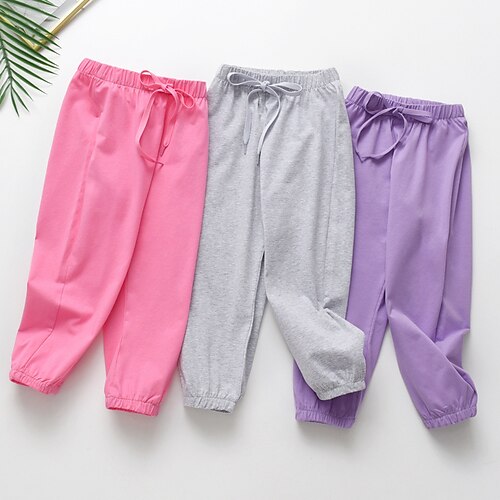 Bambino (1-4 anni) Da ragazza Pantaloni Tinta unica Attivo Esterno 3-7 anni Estate Rosa Viola Grigio
Bambino (1-4 anni) Da ragazza Pantaloni Tinta unica Attivo Esterno 3-7 anni Estate Rosa Viola Grigio