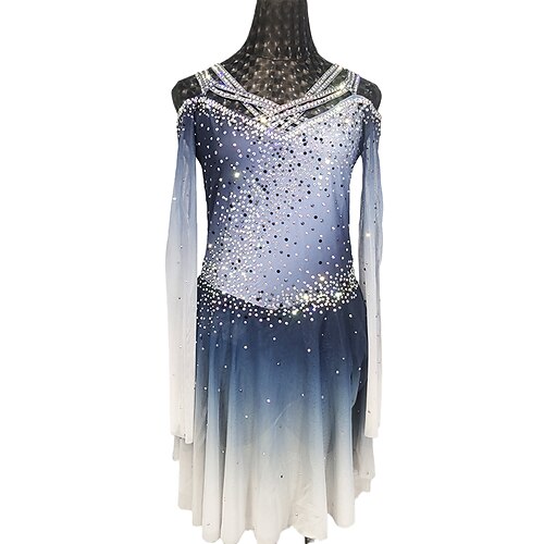 Gymnastik Dansekostumer Kjole Glimmer Akryliske Juveler Slidse Dame Pige Ydeevne Fest Langærmet Naturlig Elastisk Net Elastin
Gymnastik Dansekostumer Kjole Glimmer Akryliske Juveler Slidse Dame Pige Ydeevne Fest Langærmet Naturlig Elastisk Net Elastin