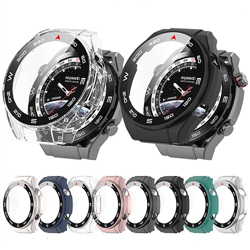 Watch Case with Screen Protector Compatible with Huawei WATCH Ultimate Scratch Resistant Dust Proof Shockproof TPU Watch Cover
Watch Case with Screen Protector Compatible with Huawei WATCH Ultimate Scratch Resistant Dust Proof Shockproof TPU Watch Cover