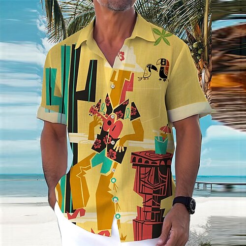 Homme Chemise Chemise hawaïenne Cactus Imprimés Photos Musique Guitare Col rabattu Jaune Bleu Extérieur Plein Air Manches courtes Imprimer Vêtement Tenue Mode Vêtement de rue Design Décontractées
Homme Chemise Chemise hawaïenne Cactus Imprimés Photos Musique Guitare Col rabattu Jaune Bleu Extérieur Plein Air Manches courtes Imprimer Vêtement Tenue Mode Vêtement de rue Design Décontractées
