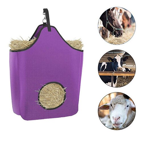 Borsa da fieno per cavalli di alta qualità, resistente e a bassa velocità, con chiusura a scatto in metallo e cinghia pesante regolabile
Borsa da fieno per cavalli di alta qualità, resistente e a bassa velocità, con chiusura a scatto in metallo e cinghia pesante regolabile