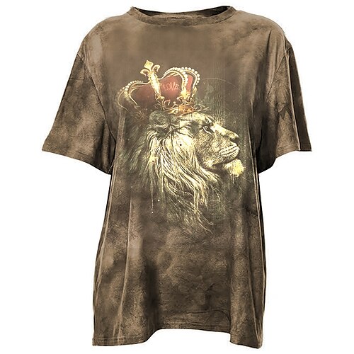 Per uomo maglietta Pop art Animali Leone Girocollo Abbigliamento Stampa 3D Esterno Giornaliero Manica corta Stampa Di tendenza Originale Vintage
Per uomo maglietta Pop art Animali Leone Girocollo Abbigliamento Stampa 3D Esterno Giornaliero Manica corta Stampa Di tendenza Originale Vintage