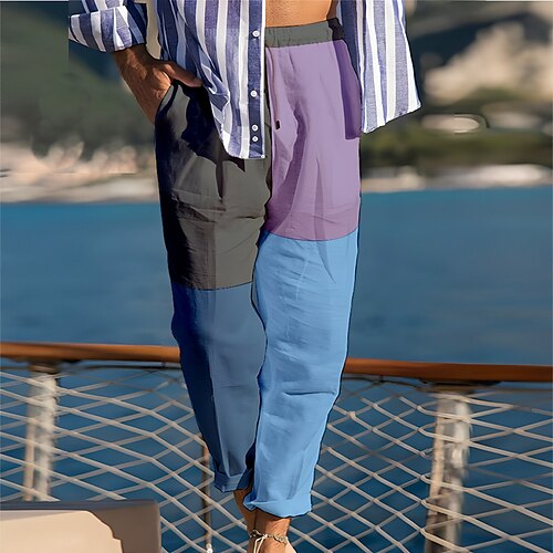 Herren Hose Hosen Sommerhosen Strandhose Kordelzug Elastische Taille Gerade geschnitten Farbblock Komfort Atmungsaktiv Casual Täglich Festtage Modisch Klassicher Stil Rote Blau
Herren Hose Hosen Sommerhosen Strandhose Kordelzug Elastische Taille Gerade geschnitten Farbblock Komfort Atmungsaktiv Casual Täglich Festtage Modisch Klassicher Stil Rote Blau