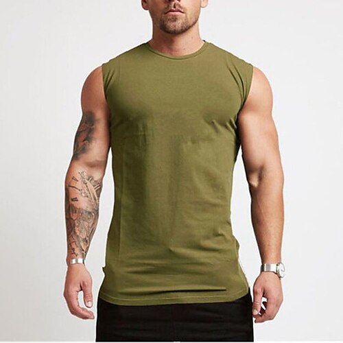 Per uomo Canotte Panciotto Maglieria intima Maglietta senza maniche Liscio Girocollo Esterno Per uscire Senza maniche Abbigliamento Di tendenza Originale Muscolo
Per uomo Canotte Panciotto Maglieria intima Maglietta senza maniche Liscio Girocollo Esterno Per uscire Senza maniche Abbigliamento Di tendenza Originale Muscolo