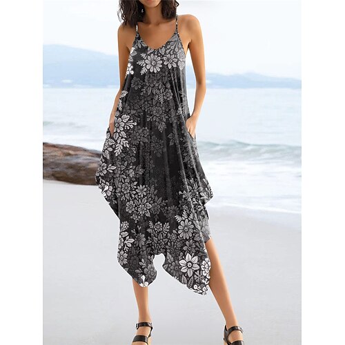 Women's Jumpsuit Backless Pocket Floral V Neck Streetwear Street Daily Regular Fit Sleeveless Black Yellow Pink S M L Summer
Women's Jumpsuit Backless Pocket Floral V Neck Streetwear Street Daily Regular Fit Sleeveless Black Yellow Pink S M L Summer