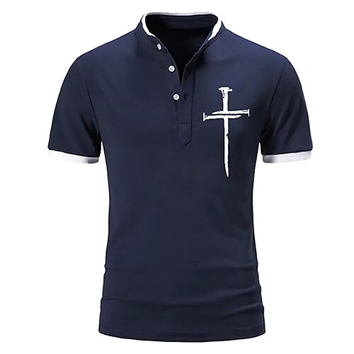 Per uomo POLO Camicia da golf Golf Informale Per eventi Colletto alla coreana Manica corta Di tendenza Essenziale Pop art Croce Pulsante Estate Standard Rosso fuoco Nero Verde militare Blu marino
Per uomo POLO Camicia da golf Golf Informale Per eventi Colletto alla coreana Manica corta Di tendenza Essenziale Pop art Croce Pulsante Estate Standard Rosso fuoco Nero Verde militare Blu marino