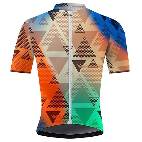 21Grams Herre Sykkeltrøyer Kortermet Sykkel Topper med 3 baklommer Fjellsykling Veisykling Pustende Fukttransport Hurtigtørkende Refleksbånd Oransje Geometrisk Polyester sport Klær
21Grams Herre Sykkeltrøyer Kortermet Sykkel Topper med 3 baklommer Fjellsykling Veisykling Pustende Fukttransport Hurtigtørkende Refleksbånd Oransje Geometrisk Polyester sport Klær