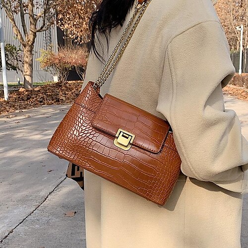 Per donna Borsa a tracolla pelle sintetica Giornaliero Catenina Duraturo Nero Rosso Marrone
Per donna Borsa a tracolla pelle sintetica Giornaliero Catenina Duraturo Nero Rosso Marrone