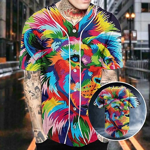 Per uomo Maglia da baseball Traspirante Leggero Asciugatura rapida Manica corta Maglietta Maglietta / Maglia Standard Con stampe Estate Allenamento in palestra Tennis Golf
Per uomo Maglia da baseball Traspirante Leggero Asciugatura rapida Manica corta Maglietta Maglietta / Maglia Standard Con stampe Estate Allenamento in palestra Tennis Golf