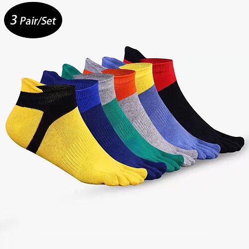 Herre 3 Par Ankel Sokker Tå Sokker Lavtskårede Sokker Sort Gul Farve Farveblok Dagligdagstøj Ferierejse Weekend Patchwork Medium Sommer Forår & Vinter Stilfuld Afslappet
Herre 3 Par Ankel Sokker Tå Sokker Lavtskårede Sokker Sort Gul Farve Farveblok Dagligdagstøj Ferierejse Weekend Patchwork Medium Sommer Forår & Vinter Stilfuld Afslappet